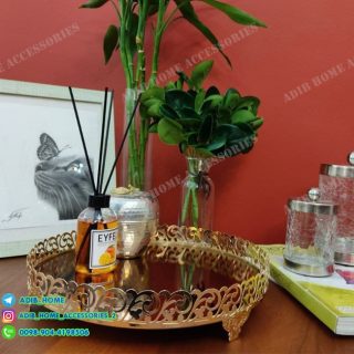 سینی گرد کف آینه